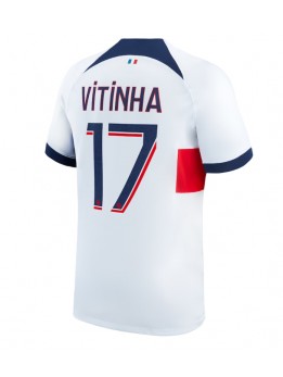 Paris Saint-Germain Vitinha #17 Auswärtstrikot 2023-24 Kurzarm